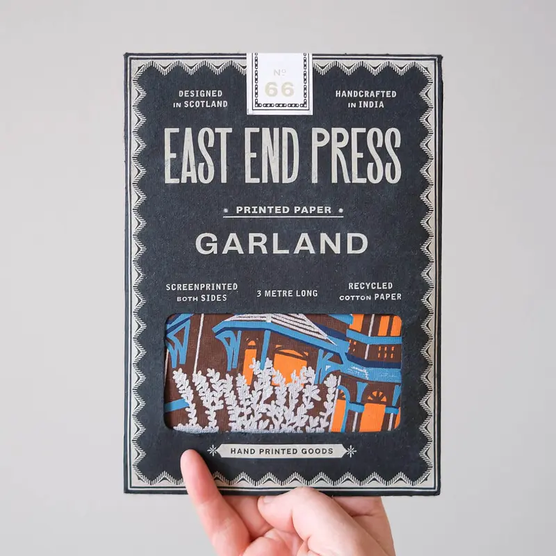 Haunted House Paper Garland by East End Press