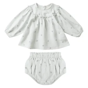 Mia Top and Bloomer Set in Twinkle by Quincy Mae