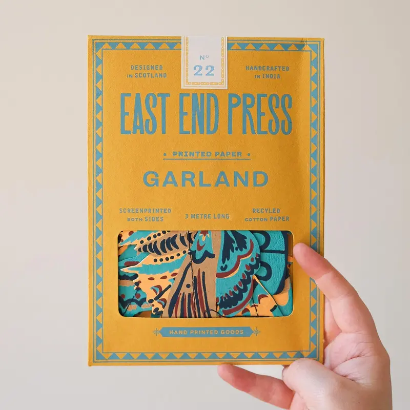 Moths Paper Garland by East End Press