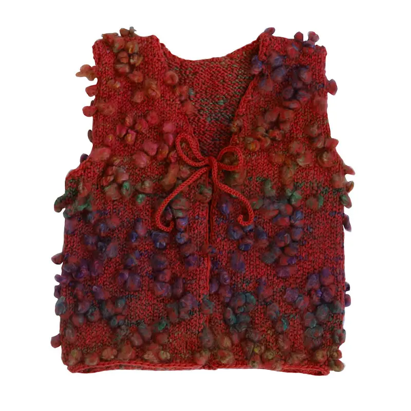 Noor Vest in Candy Cane by Kalinka