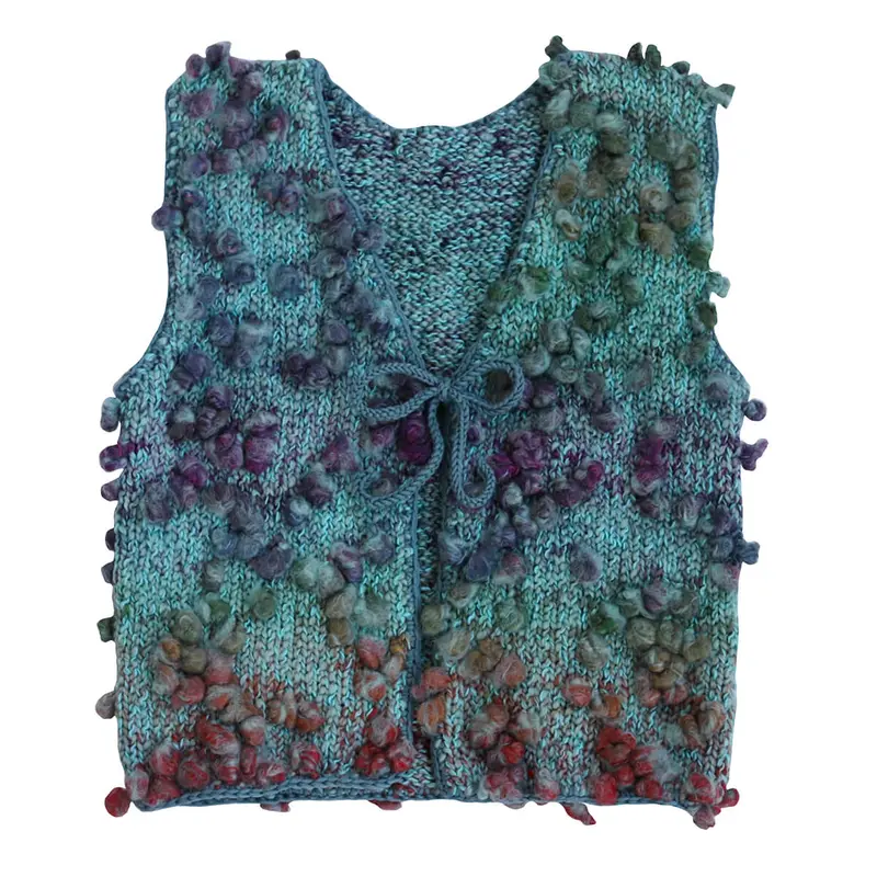 Noor Vest in Spearmint by Kalinka