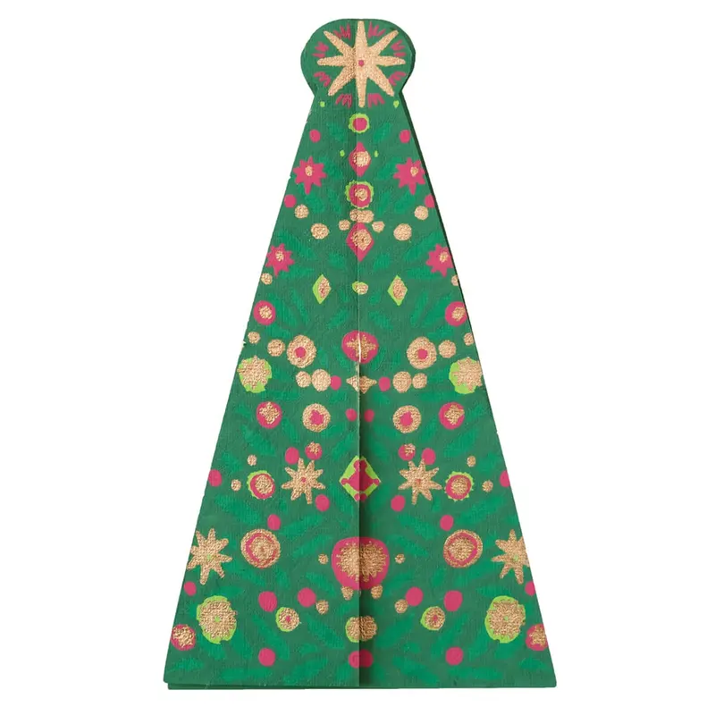 Ornament Tree Greetings Card by East End Press