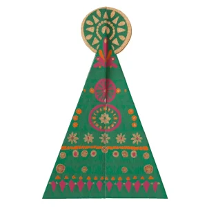 Patterned Tree Greetings Card by East End Press