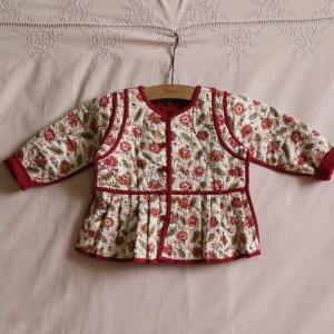 Quilted Jacket in Aline Print by Bonjour