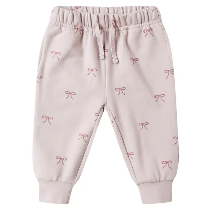 Relaxed Sweatpant in Bows by Quincy Mae