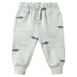Relaxed Sweatpant in Narwhals by Quincy Mae
