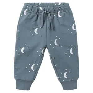 Relaxed Sweatpant in Silver Moons by Quincy Mae