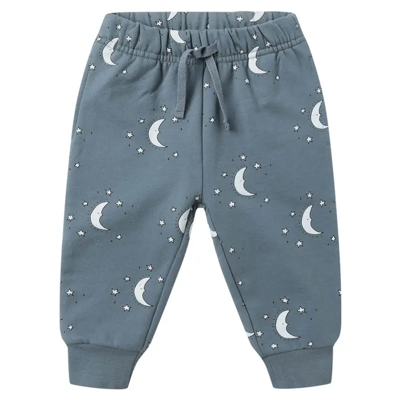 Relaxed Sweatpant in Silver Moons by Quincy Mae