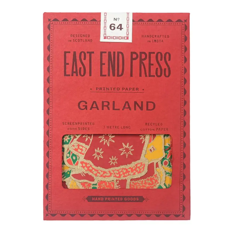 Saint Nicholas Paper Garland by East End Press