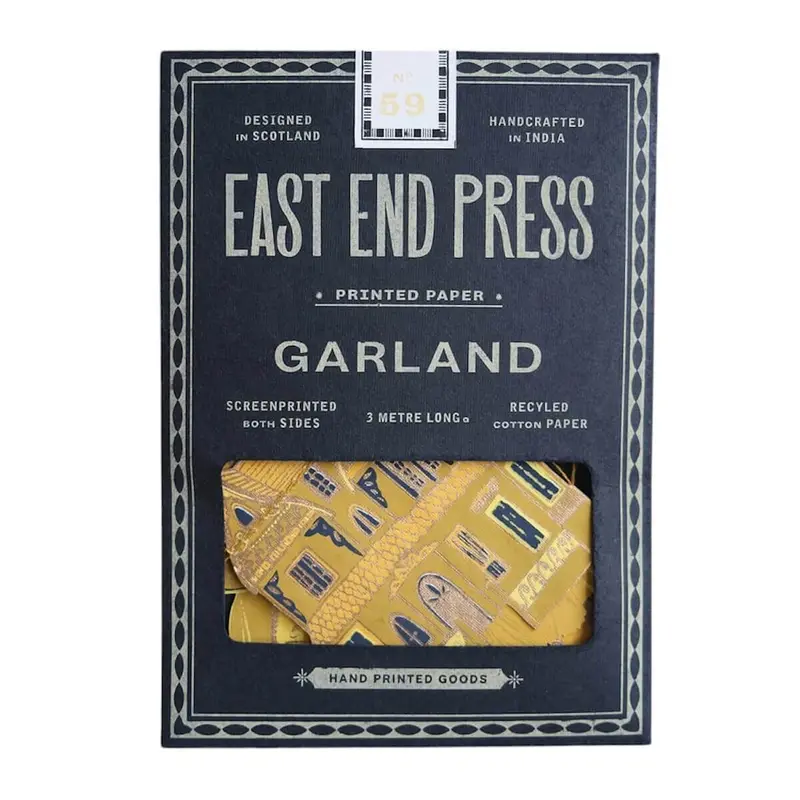 Samhain Paper Garland by East End Press