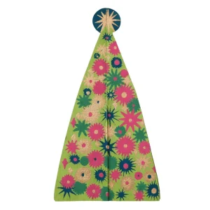 Star Tree Greetings Card by East End Press