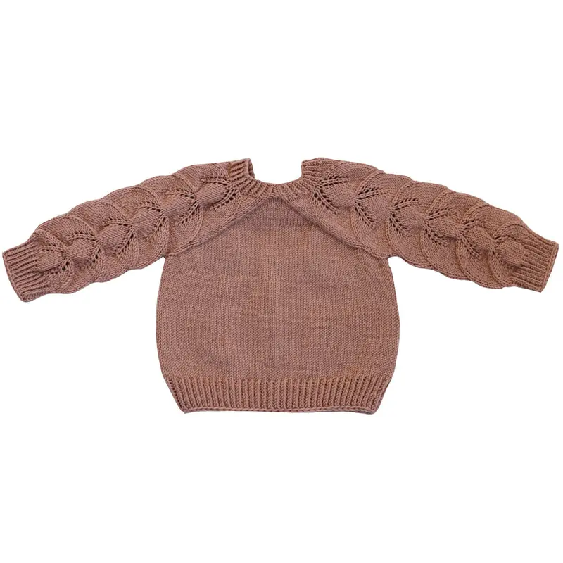 Susan Sweater in Rose Quartz by Kalinka