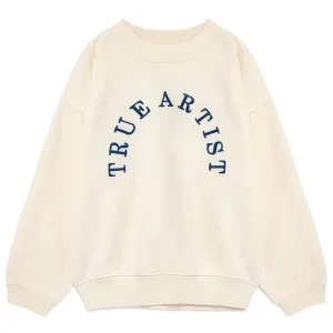 Sweatshirt n10 in Ivory White by True Artist