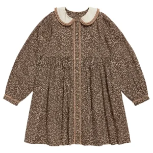 Agatha Dress in Bracken Floral by Little Cotton Clothes