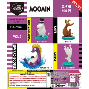 Art In The Pocket Moomin Vol. 2 Gachapon Capsule Collectible by Kitan Club