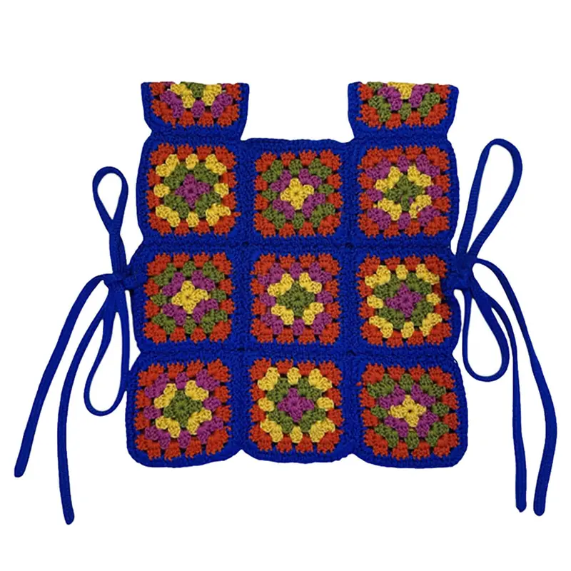 Baba Vest in Sapphire Mix by Mabli