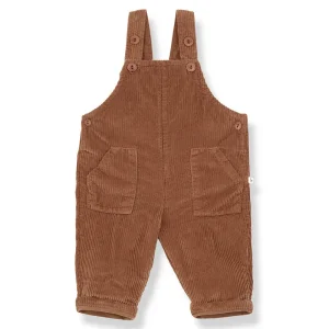 Benoit Dungarees in Castagna by 1+ in the Family