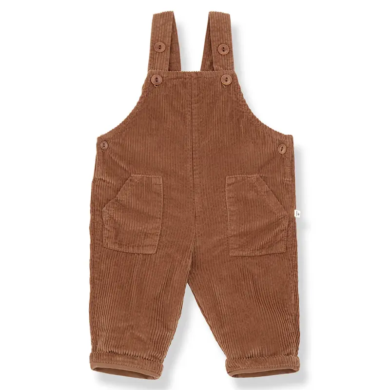 Benoit Dungarees in Castagna by 1+ in the Family