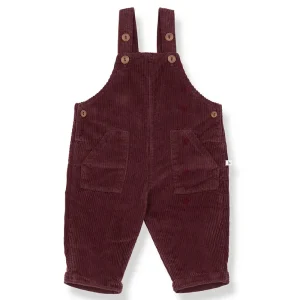 Benoit Dungarees in Melanzana by 1+ in the Family