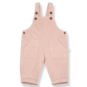 Benoit Dungarees in Nude by 1+ in the Family