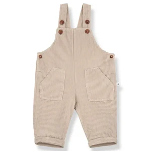 Benoit Dungarees in Tortora by 1+ in the Family