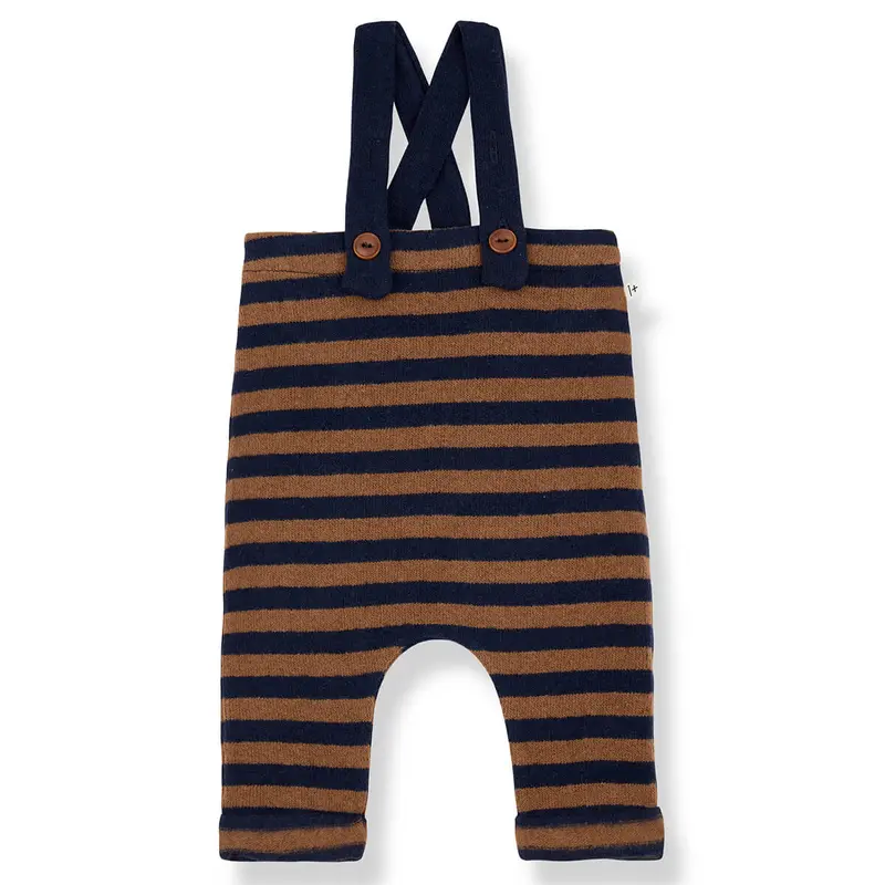 Bertran Dungarees in Castagna by 1+ in the Family