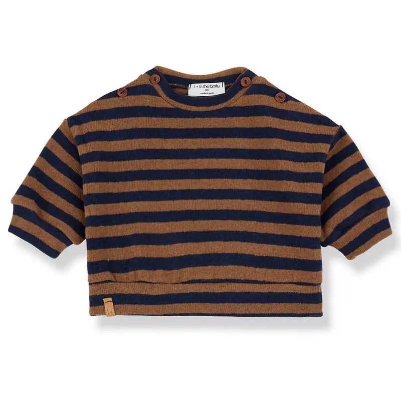 Dirk Sweatshirt in Castagna by 1+ in the Family