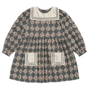 Eva Dress in Harlequin Floral by Little Cotton Clothes