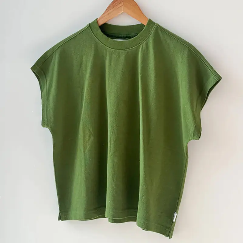 Jeanne Tee in Collard Green by Le Bon Shoppe