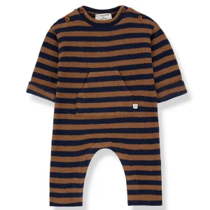 Jofre Onesie in Castagna by 1+ in the Family