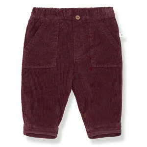 Louis Pants in Melanzana by 1+ in the Family