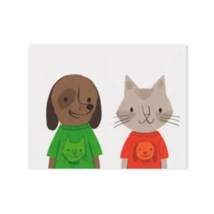 Mutual Appreciation Mini Greetings Card by Lisa Jones Studio