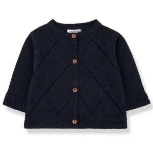 Nanna Cardigan in Dark Blue by 1+ in the Family