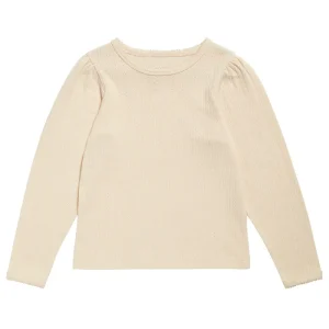 Pointelle Tee in Buttermilk by Little Cotton Clothes