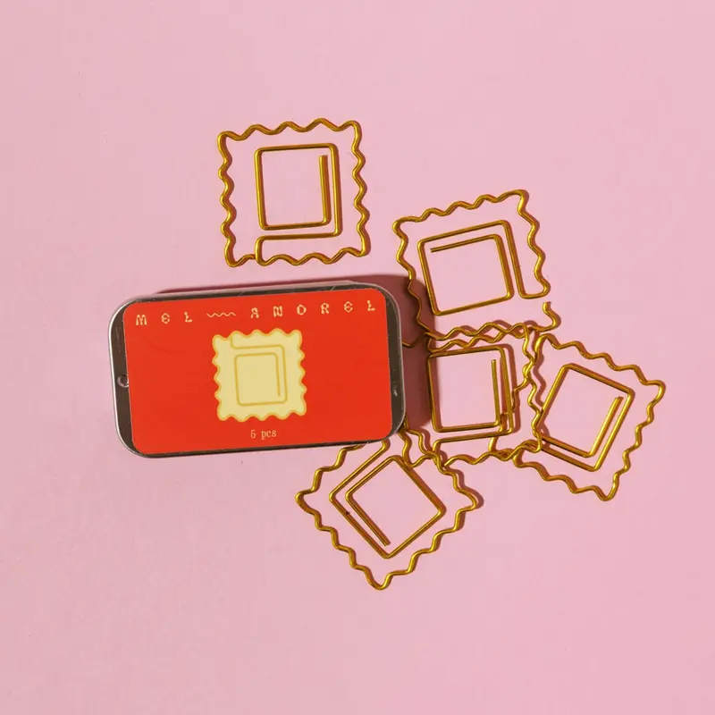Ravioli Pasta Paper Clips by Mel Andrel