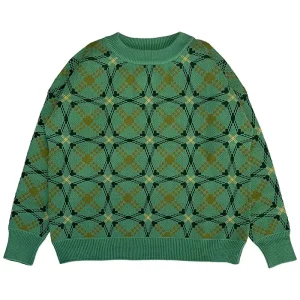 Women's Sr Pullover in Forest Festival by Mabli