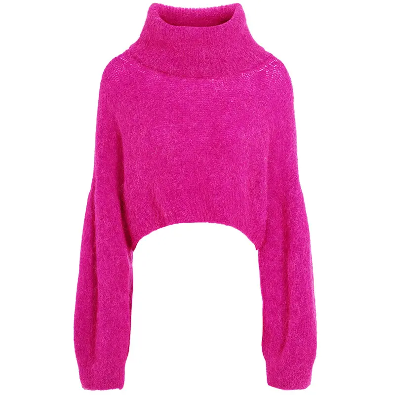 Andrea Pullover in Neon Pink by Americandreams