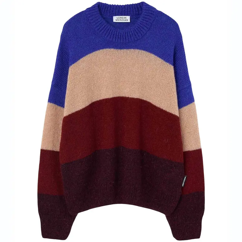 Beires Pullover in Ink by Loreak Mendian