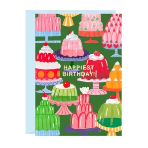 Birthday Jelly Greetings Card by Ickaprint
