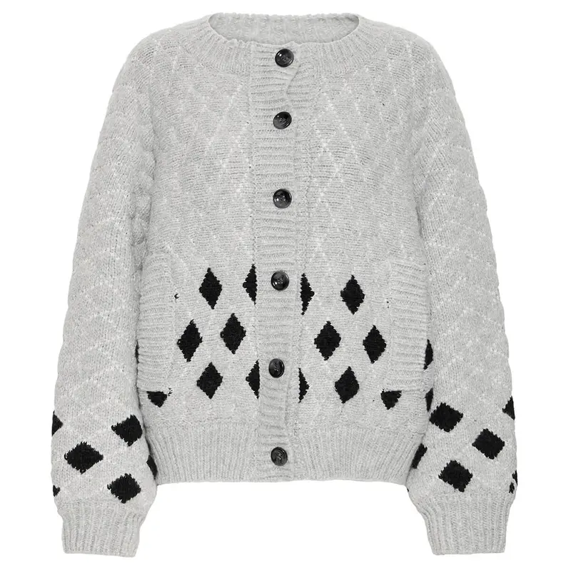 Cortana Cardigan in Grey by ICHI