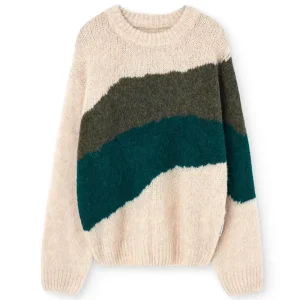 Dirdai Pullover in Green by Loreak Mendian
