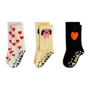 Doggie Anti-Slip Socks (3 Pack) by Mini Rodini