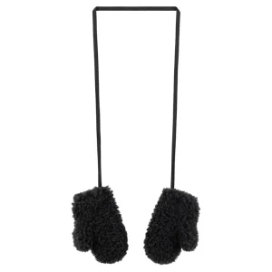 Eureka Mittens in Black by Leon & Harper