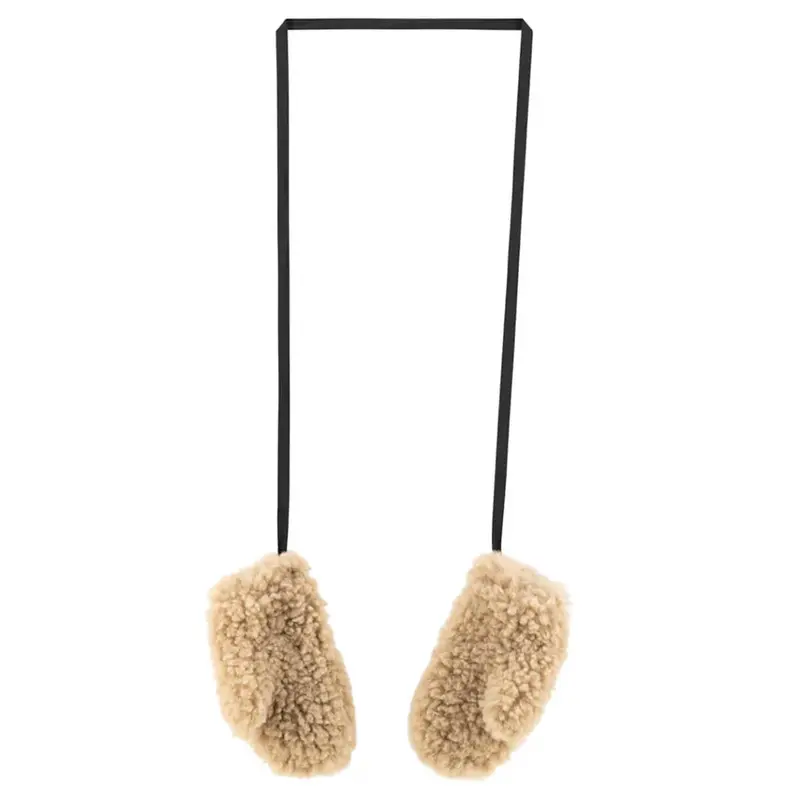 Eureka Mittens in Taupe by Leon & Harper