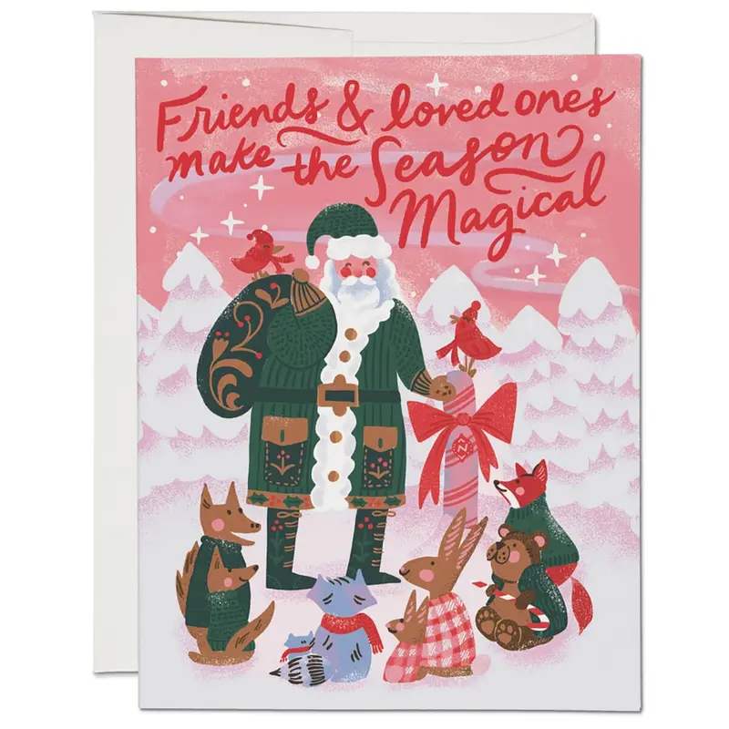 Friends & Loved Ones Greetings Card by Red Cap Cards