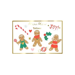 Gingerbread Tattoos by Meri Meri