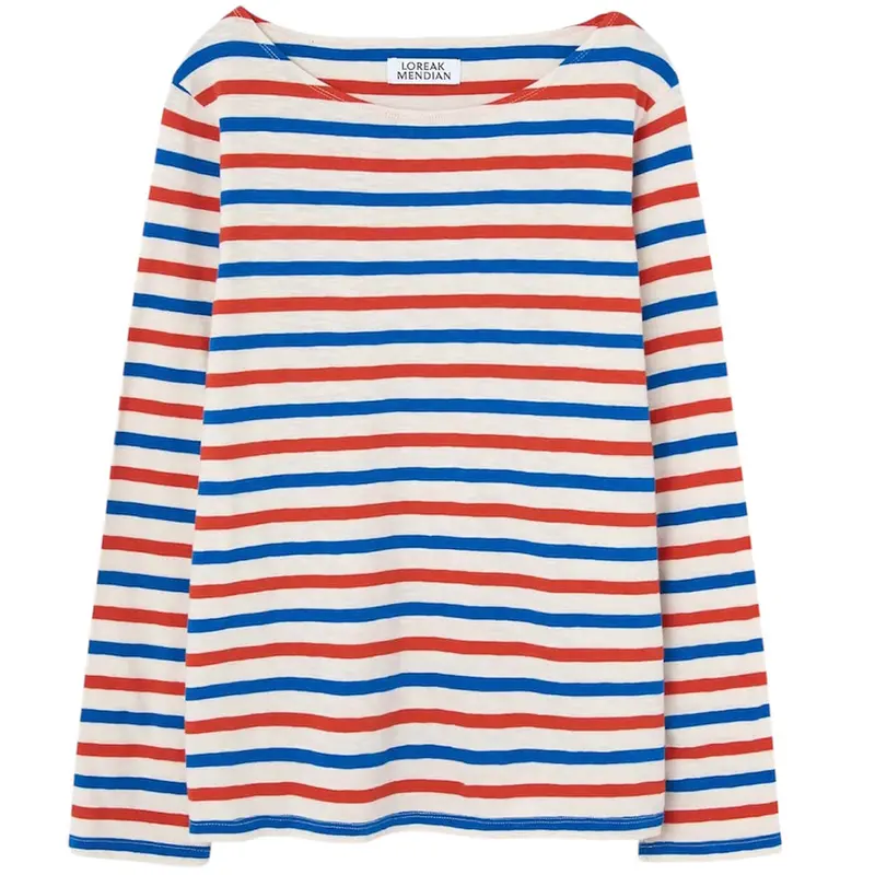 Isuntza T-Shirt in Ecru by Loreak Mendian