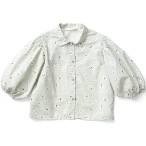 Louisa Blouse in Pasture Print / Oasis by Soor Ploom