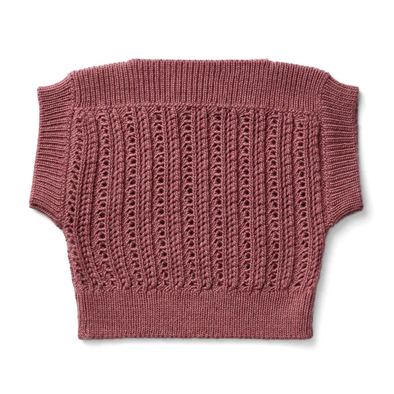 Margot Vest in Cherry by Soor Ploom
