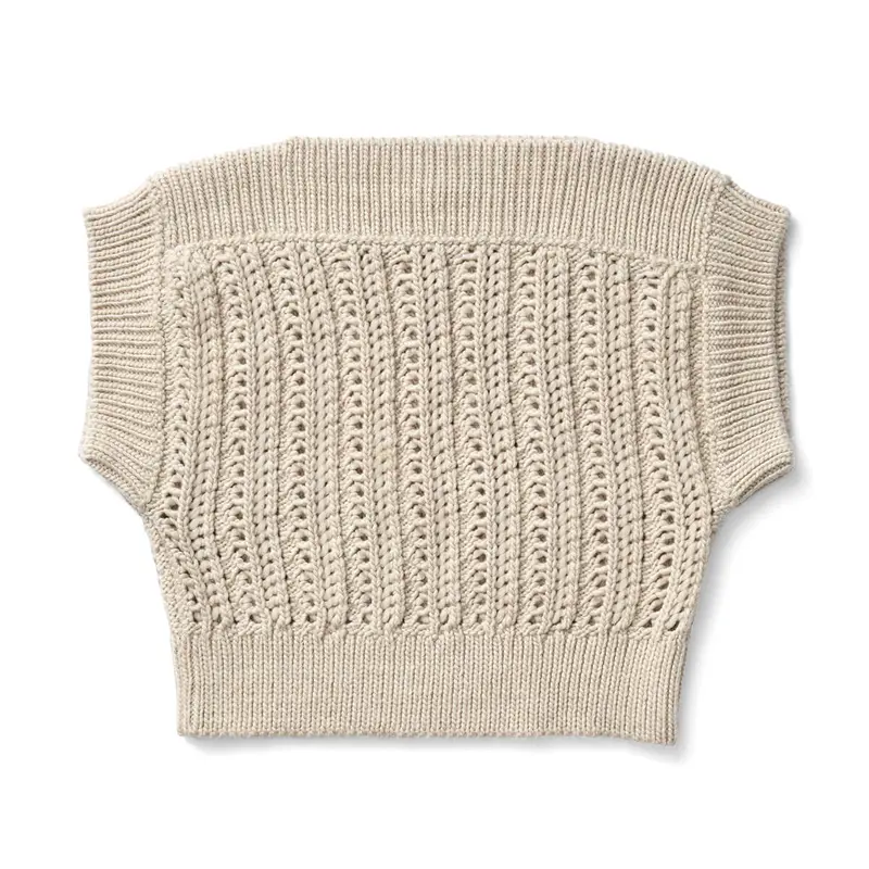 Margot Vest in Linen by Soor Ploom